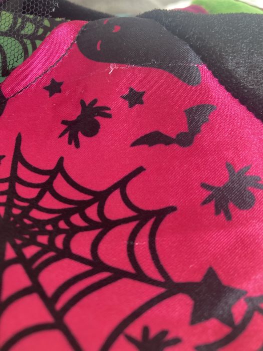 Strój karnawałowy halloween wiedźma czarownica czarodziejka 110/116 cm