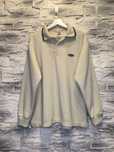 Bluza Vintage Nike Lata 90s Beżowa Małe Logo Polo