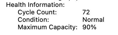 MacBook Pro 14 2021 32GB 1TB Space 90%