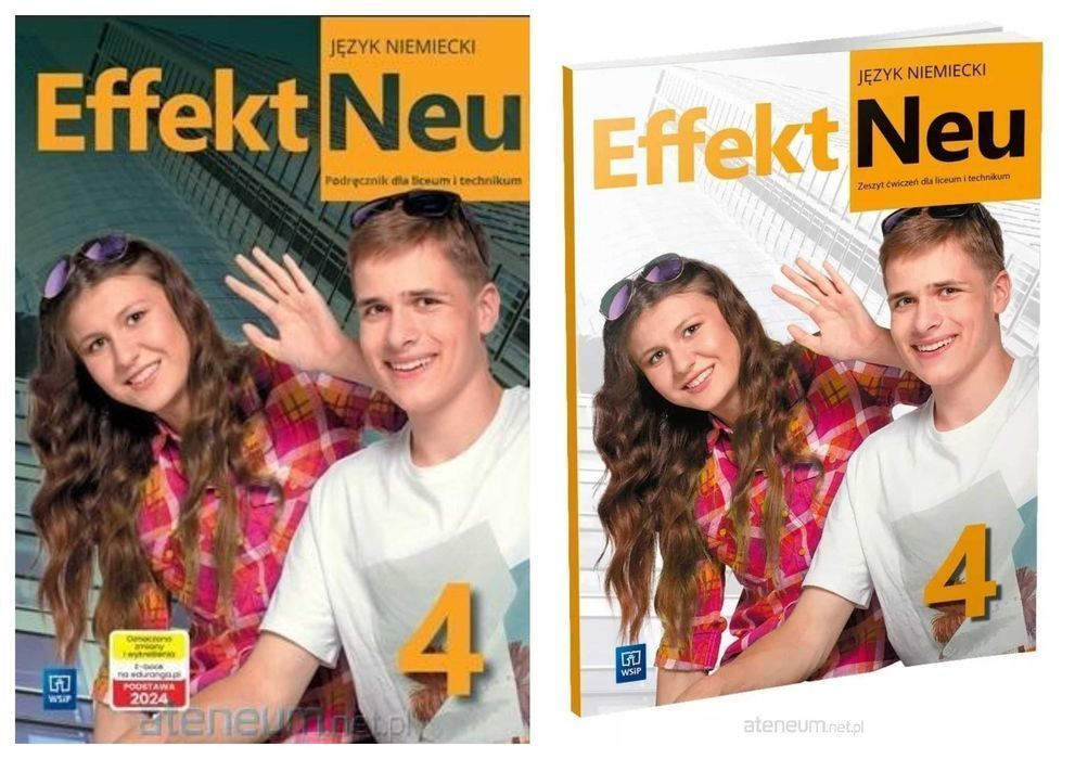 NOWA Effekt Neu 4 PODSTAWA 2024 Podręcznik + Ćwiczenia WSIP