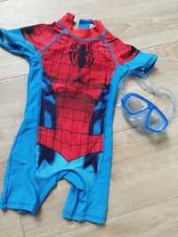 Strój kąpielowy kąpielówki spodenki kąpielowe r. 98 spider Man