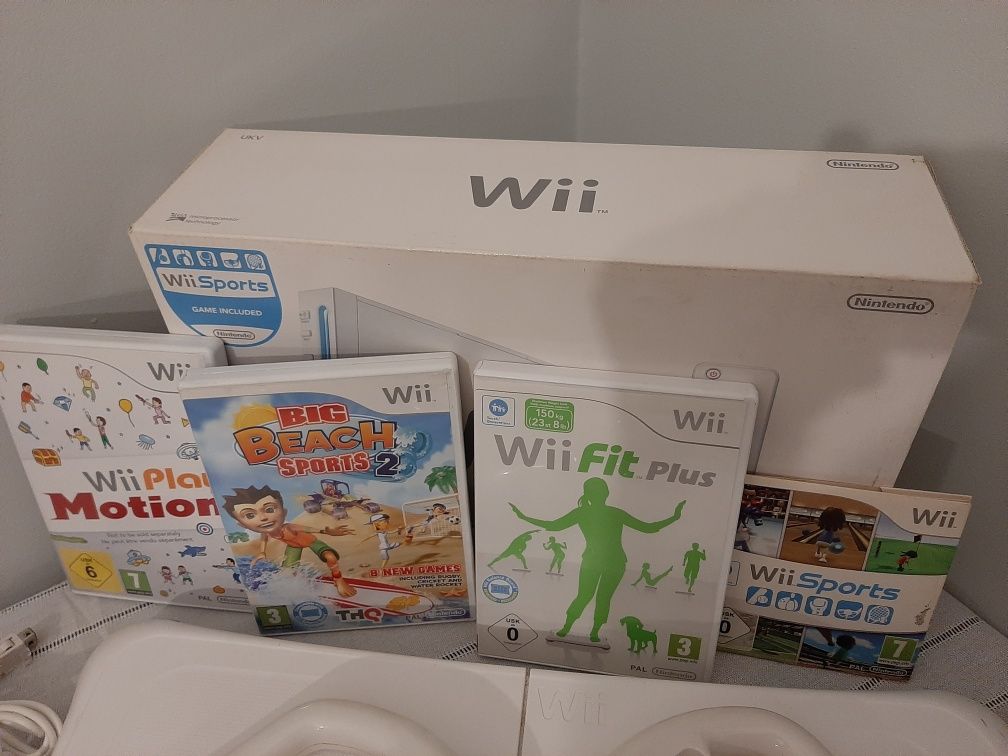 Wii em excelente estado.
