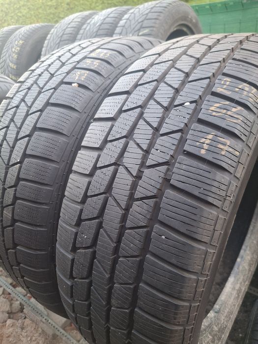 2x opony zimowe 215/55r17 2019r continental