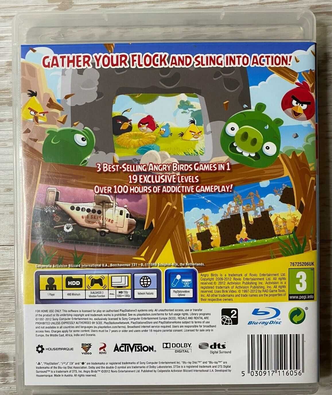 Gra Angry Birds Trilogy PS3 Dla Dzieci Komis