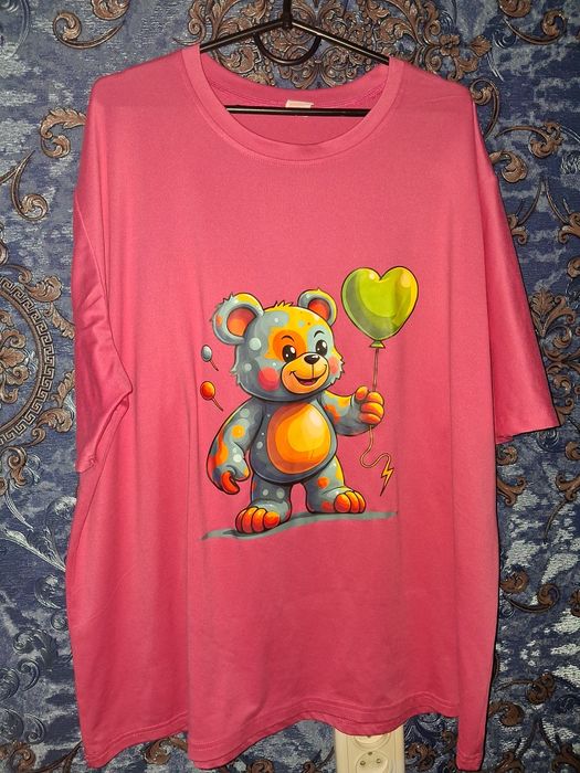 Прикольна футболка великого розміру 54-58