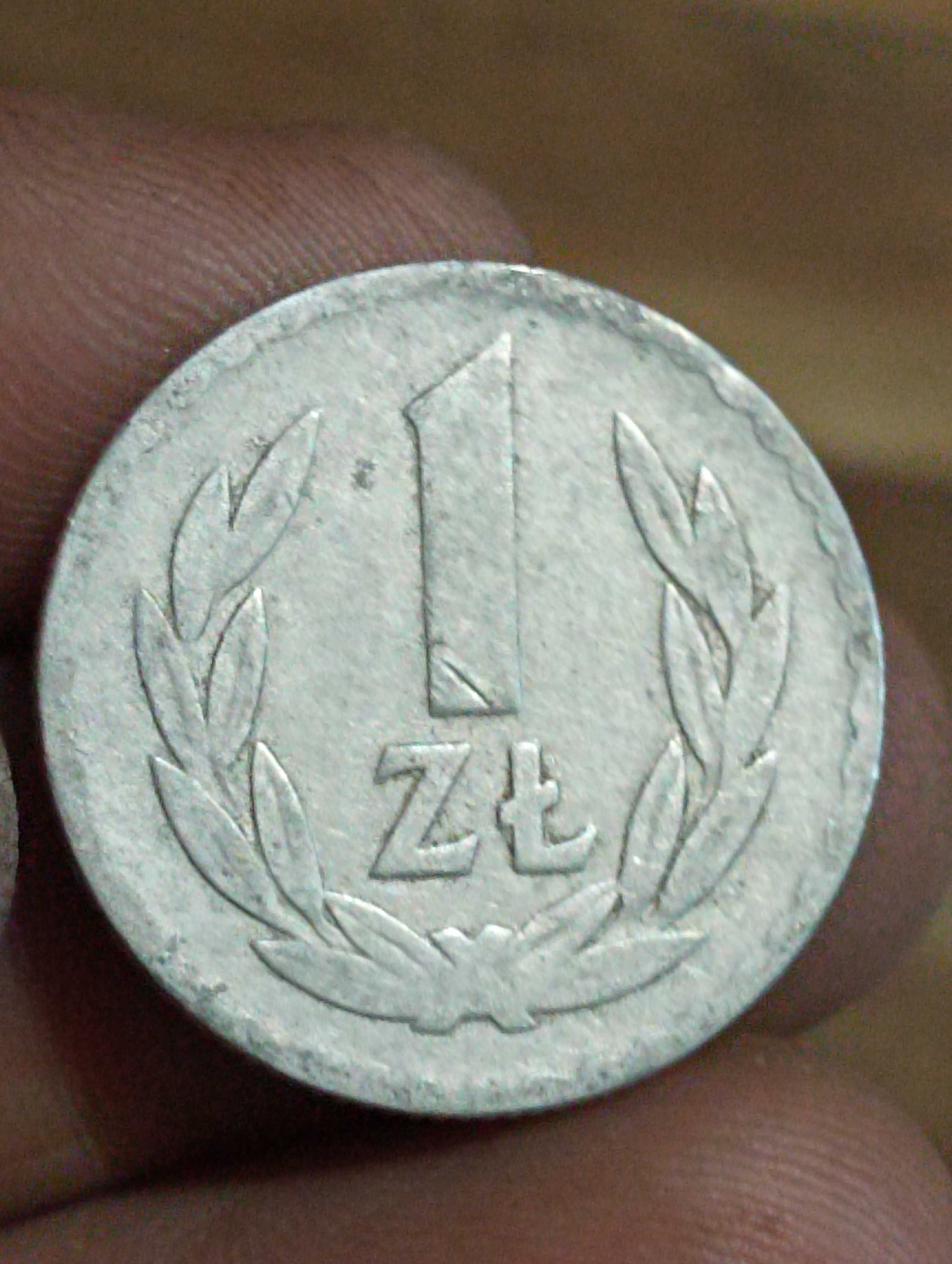 Moneta 1 zloty 1949 rok bzm