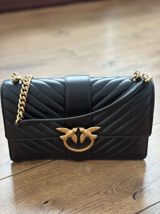 Skórzana torebka PINKO