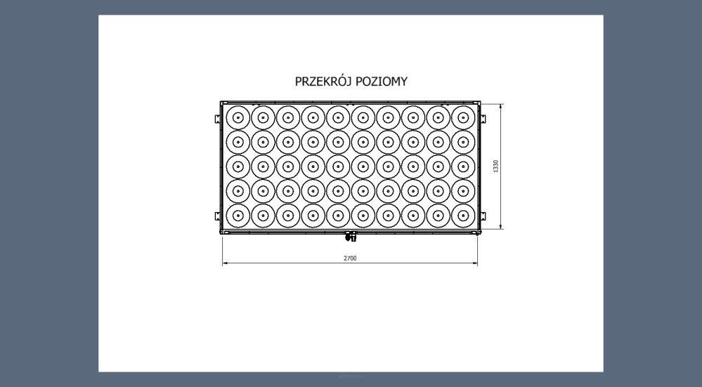 Wiata magazyn na butle gazu technicznego szafa na 50 SZTUK BUTLI 50 L