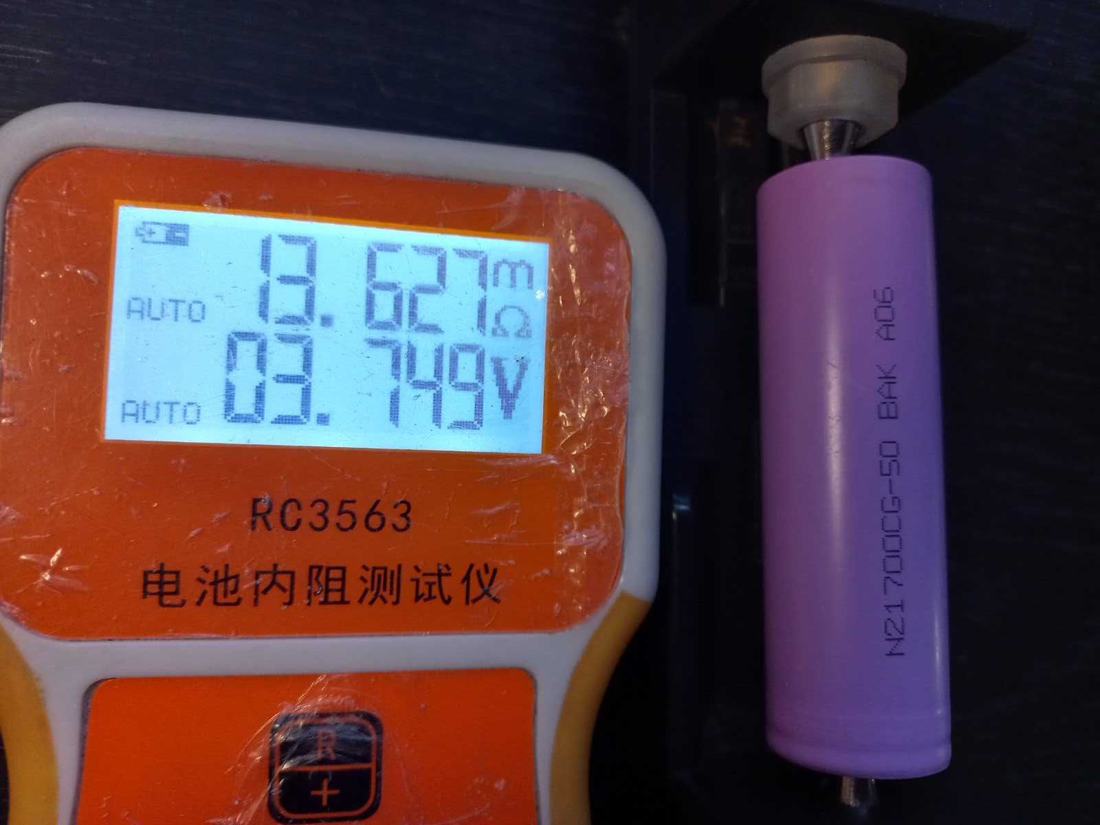 акумулятор BAK 21700 5000mah 2024 рік високоємний N21700CG-50