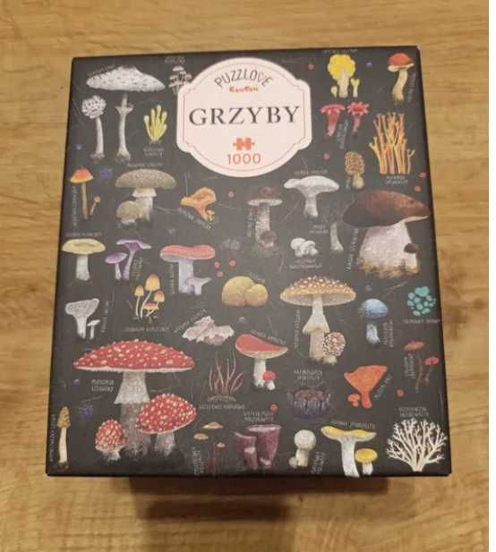Nowe Puzzle Grzyby 1000