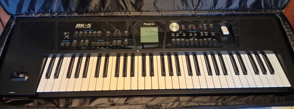 Roland Bk-5, aranżer, keyboard, świetny stan (2022 r. zakupu), Kraków