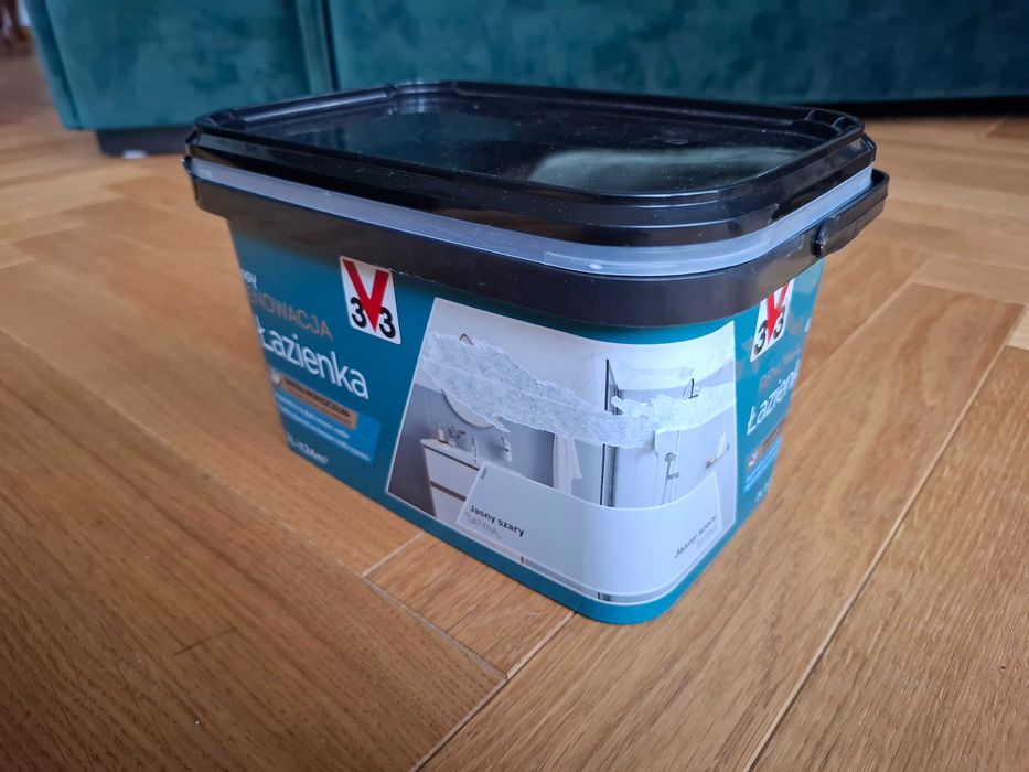 Farba V33 Easy Renowacja Łazienka jasny szary 2l