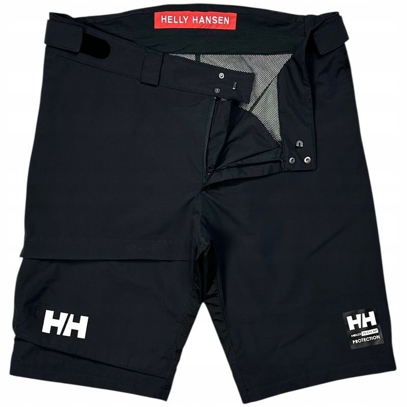 Helly Hansen Żeglarskie Spodenki Męskie z Membrana Logowane r. XL