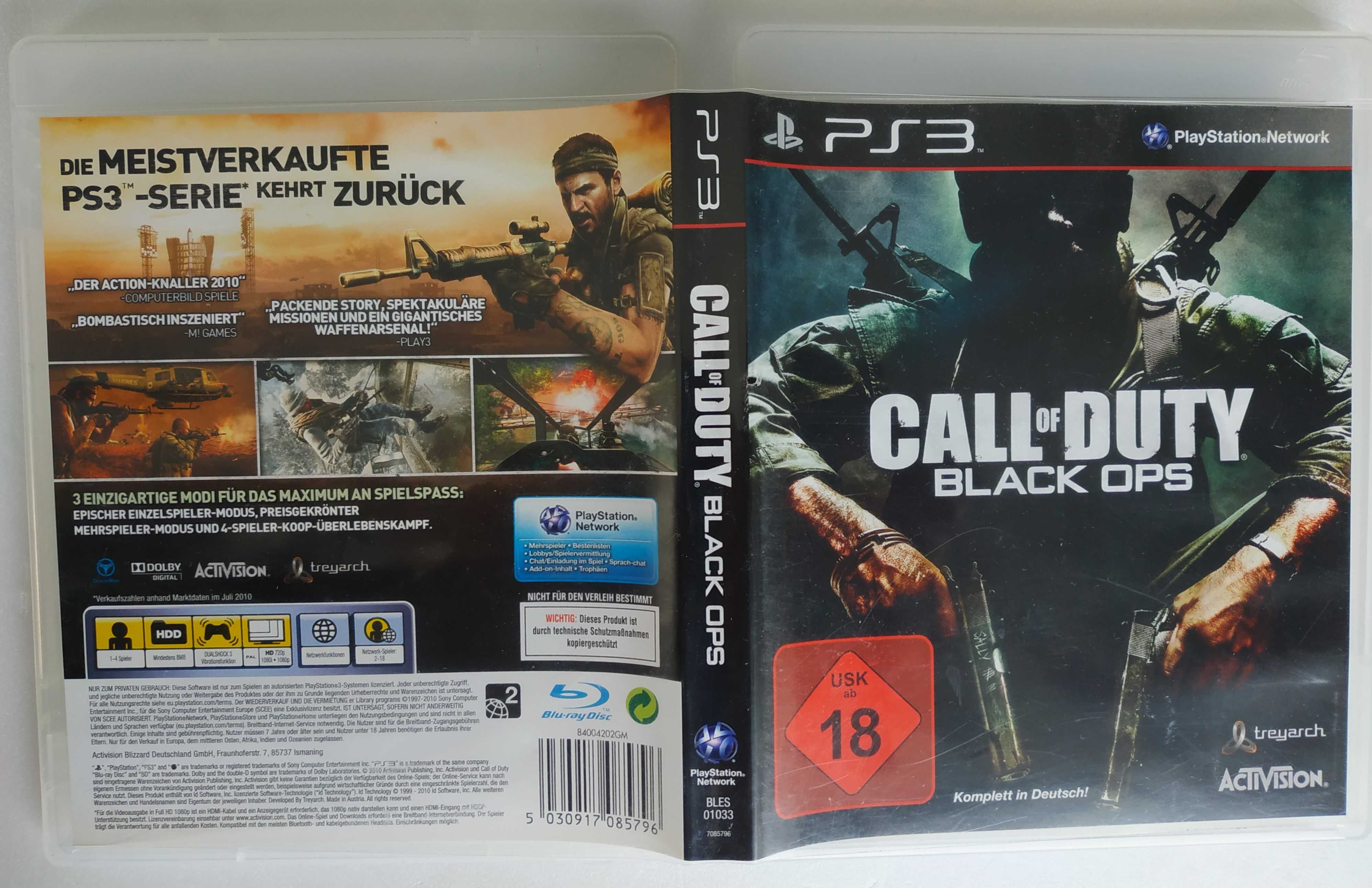 Gra na PS - 3 "CALL of DUTY -black ops "