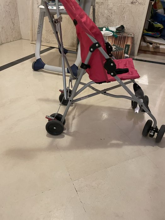 Carrinho bébé passeio rosa