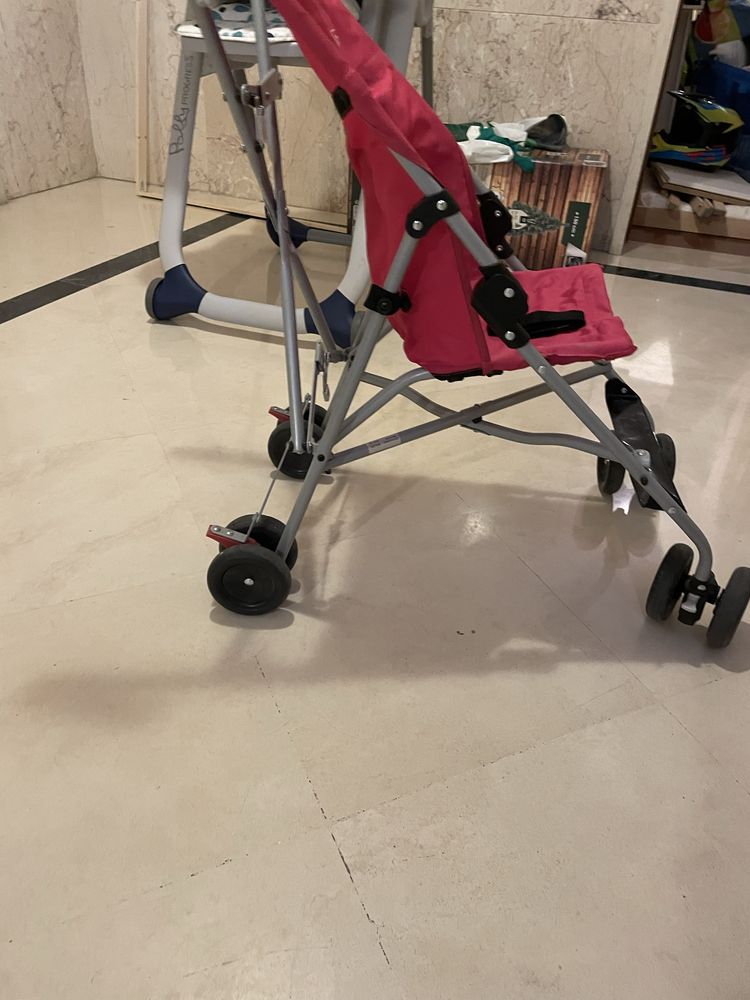 Cadeira passeio rosa