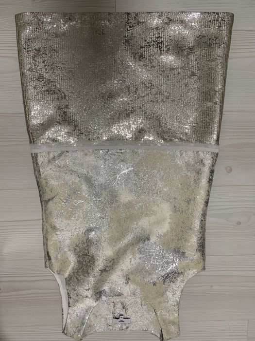 Платье нарядное серебро мрамор 36-38 размер