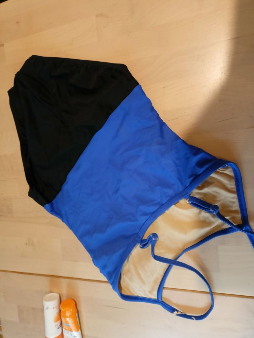 Kostium strój kąpielowy jednoczęściowy błękit królewski L 40 B stanbdb