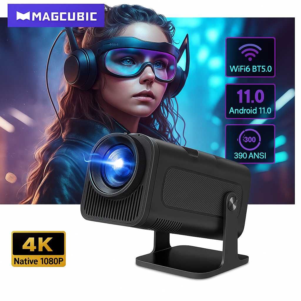 Проектор Magcubic HY320 Android 390 ANSI люмен (не Mini) оригінальний