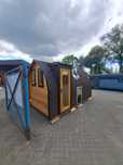 Sauna Ogrodowa OD RĘKI igloo 4 m PANORAMA