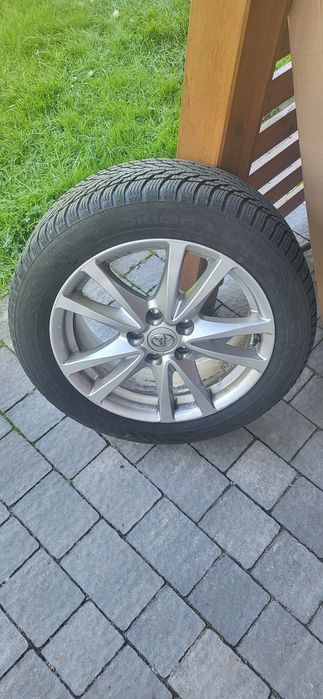 Opony zimowe na alu felgach komplet 4 szt