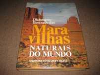Livro "Dicionário Ilustrado das Maravilhas Naturais do Mundo"