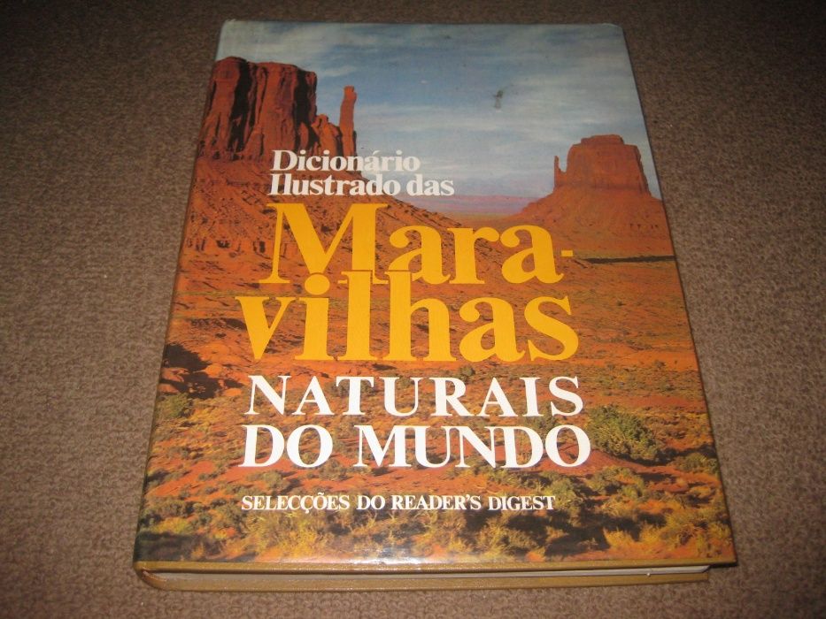 Livro "Dicionário Ilustrado das Maravilhas Naturais do Mundo"