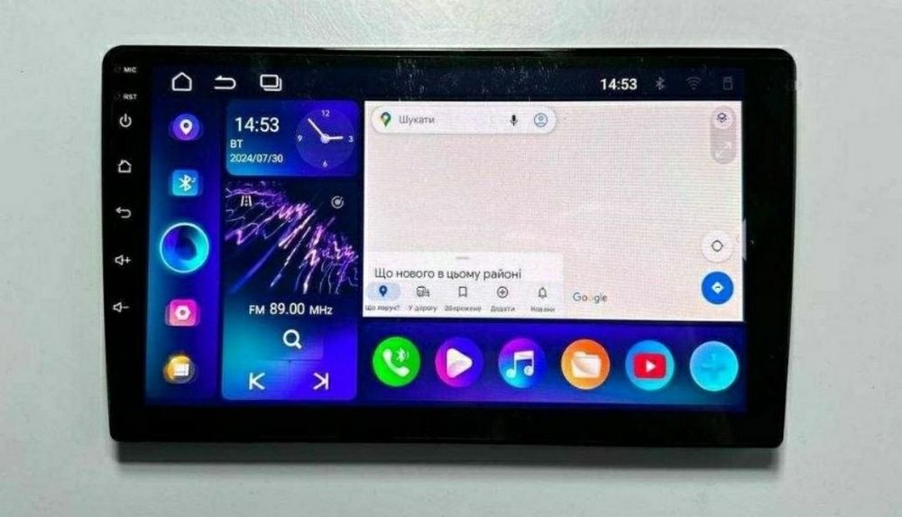 Android магнітола 4/64 carplay 4G dsp 9 та 10 дюйм