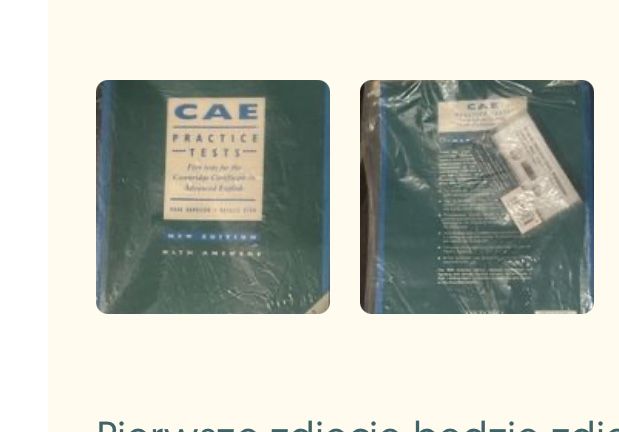CAE practice tests 2 książki