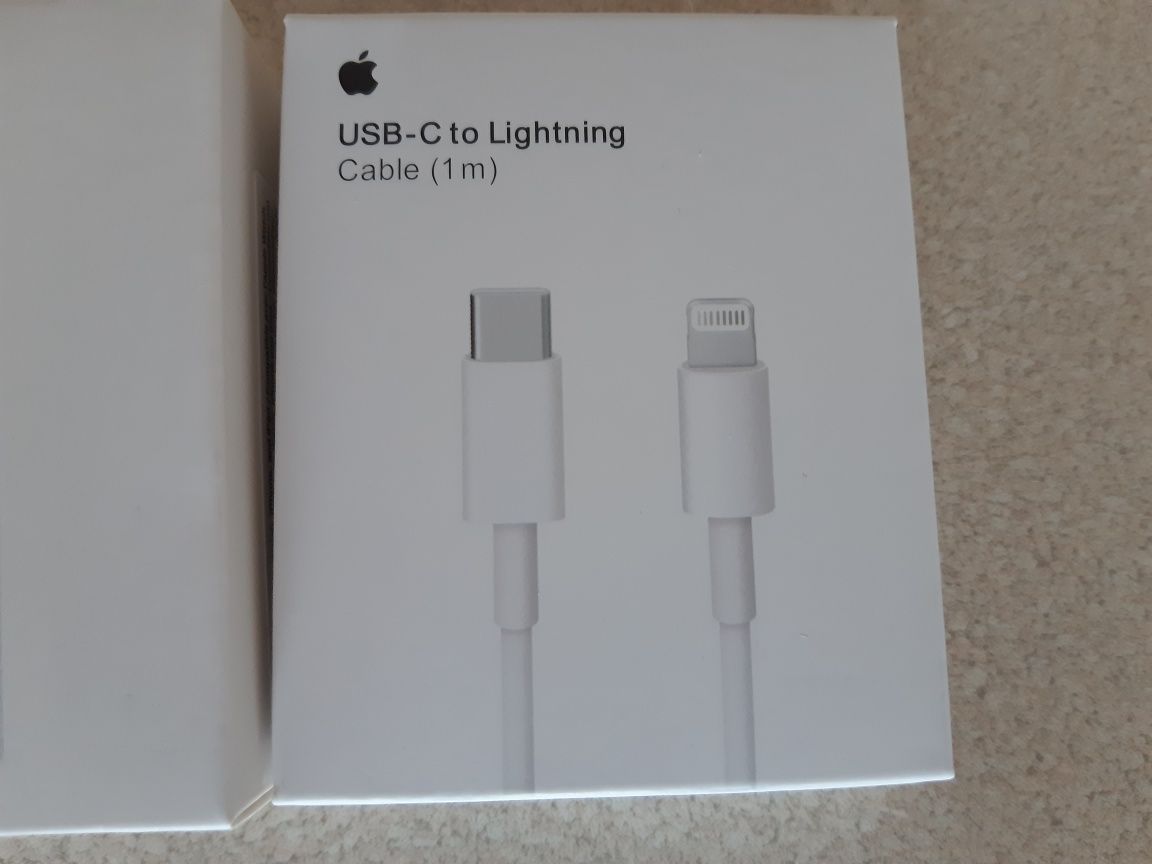 Zasilacz USB-C 20W Power Adapter do iPhone NOWY Kostka Zasilacz kabel