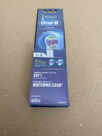 2x końcówki do szczoteczki oral B 3D white. Oryginalne!!! Nowe!!!