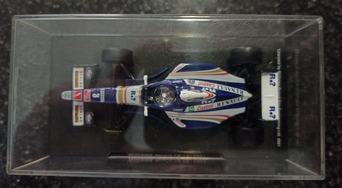 Miniatura 1/43 Williams Renault FW19 Jacques Villeneuve 1997