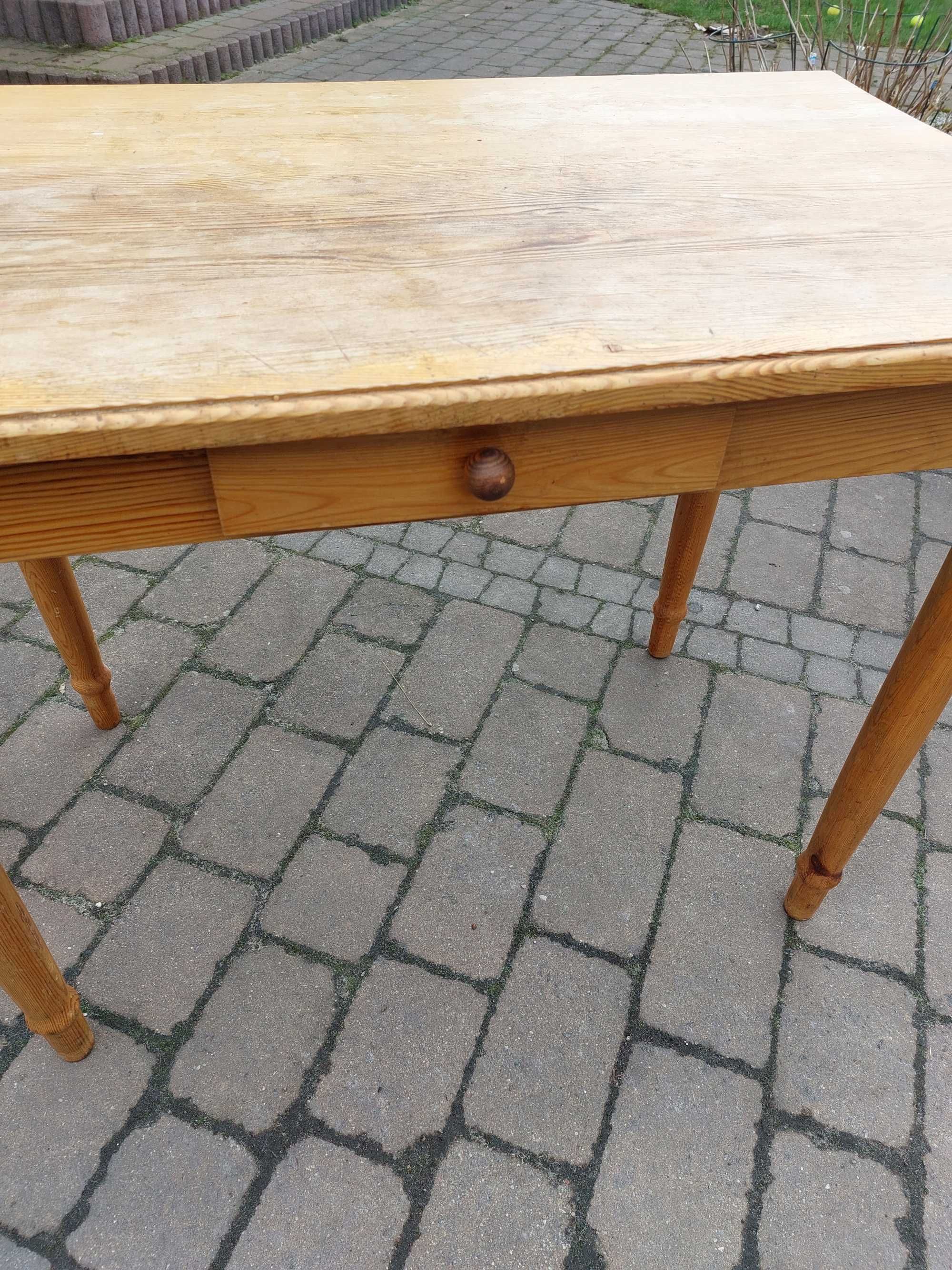 stół drewniany kuchenny do odnowienia