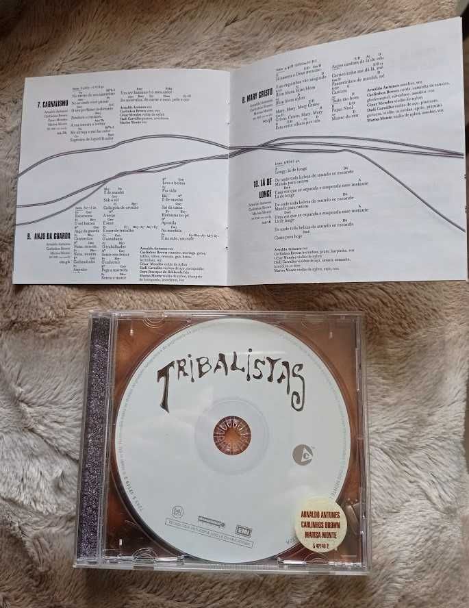 Cd's - album de excelentes canções produzidas pelo trio - Tribalistas