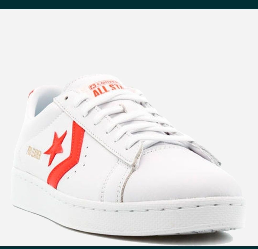 Converse кожаные кроссовки кеды оригинал покупались в Европе
