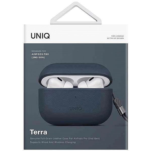 Etui UNIQ Terra na AirPods Pro 2 gen - niebieskie