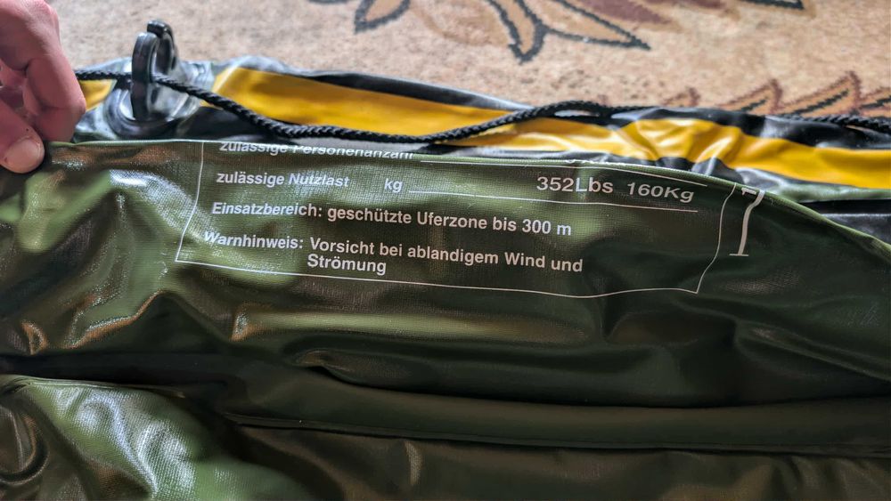 Ponton INTEX SEA MASTER 300 Praktycznie NOWY (3 os.) | Wędki | Komplet