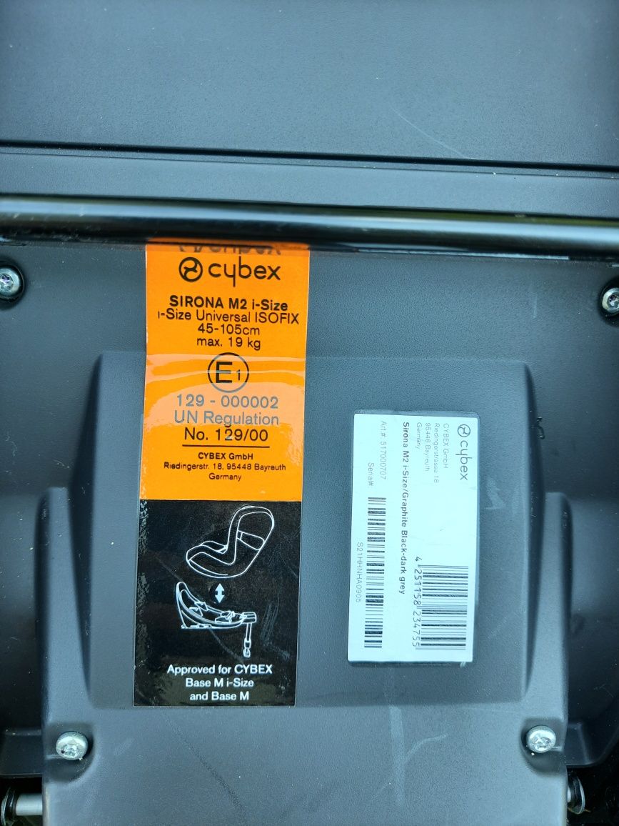 Fotelik Cybex Sirona M2 i-size baza M2