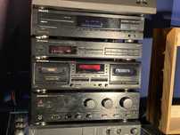 Wieża Pioneer, wzmacniacz A501R,magnetofon CTW -505R, tuner F301 RDS