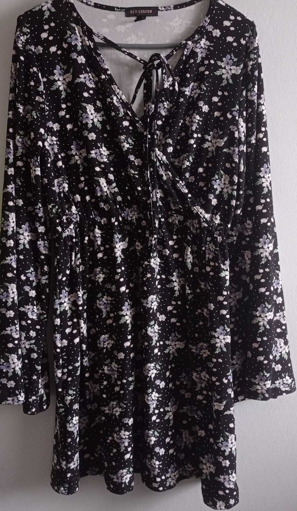 Sukienka vintage black, r. XL (42)