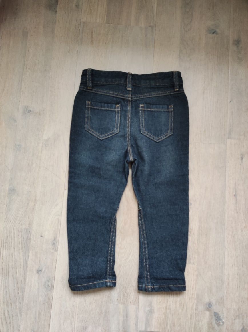 Jeansy nowe spodnie dżinsowe George 86 92