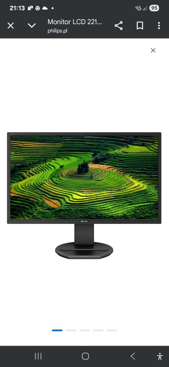 Uwaga super okazja... Sprzedam monitor  Philips 221B8LJEB/00