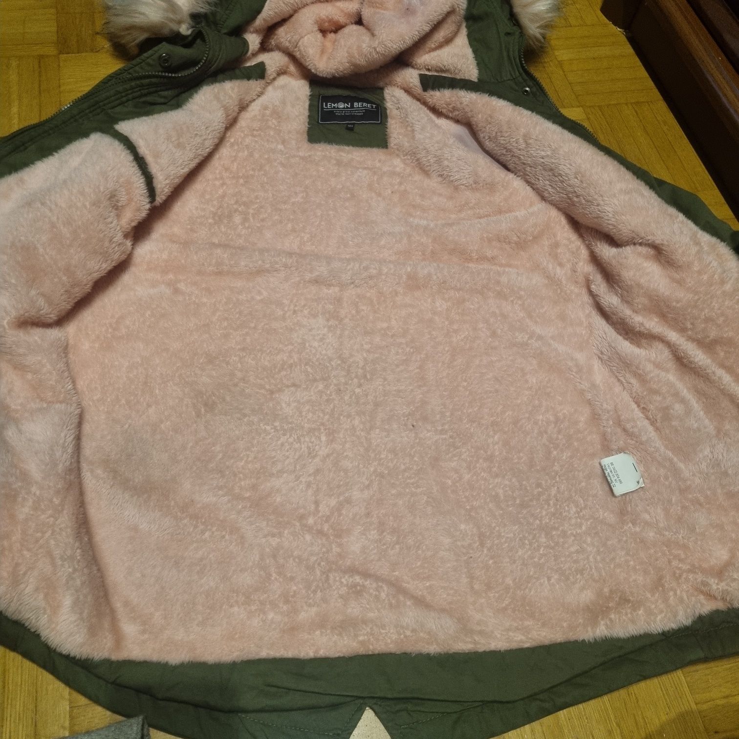 Kurka zimowa/ parka ocieplana, rozm. 164 cm