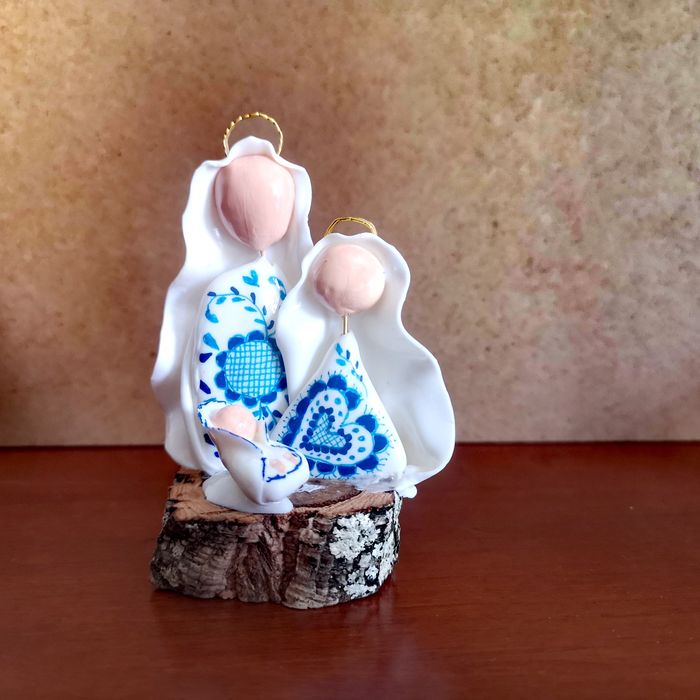 Presépio de coleção artesanal