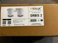 Biały Plafon spot ORBIS 2 Sollux Lighting Nowy