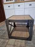 Stolik regał skrzynia INDUSTRIAL 50 cm