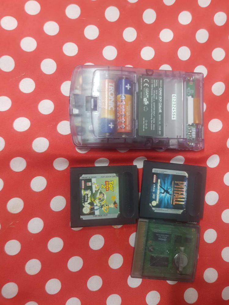 Game boy coler edisao especial 3 jogos