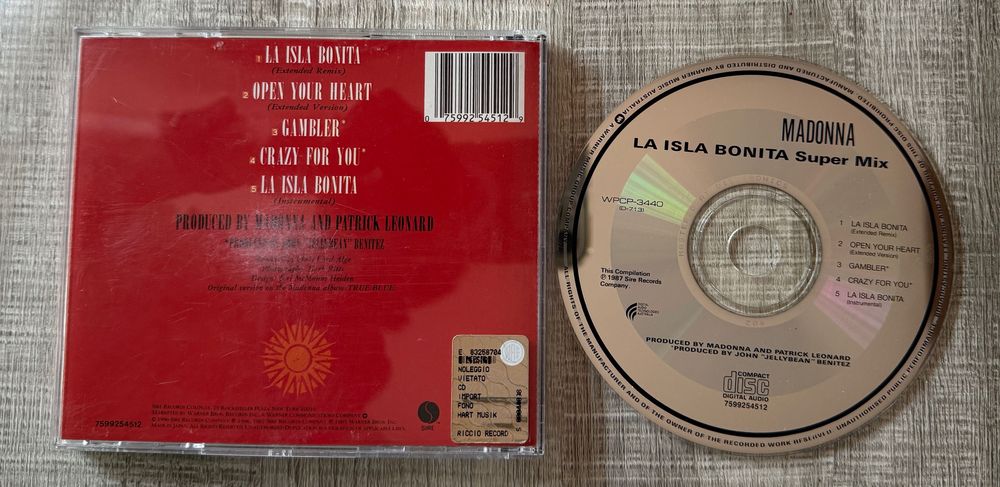 Madonna varios cd´s single