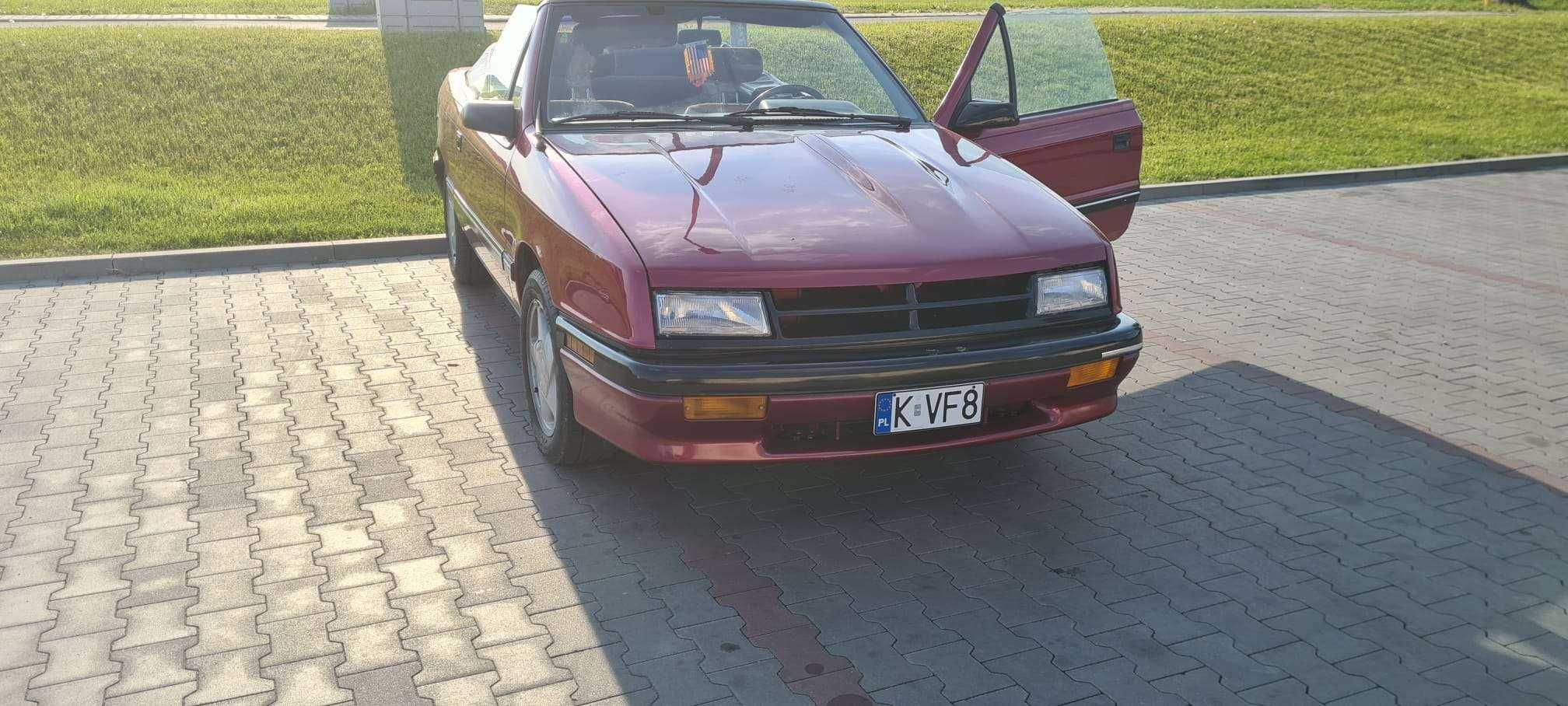 Sprzedam Dodge Shadow 2.5l kabrio, Unikat