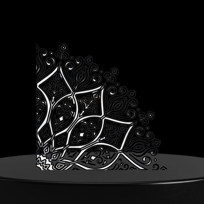 Szablon Mandala -wzór 60x60cm szablon 30x30cm, malarski tynk, DIY C21